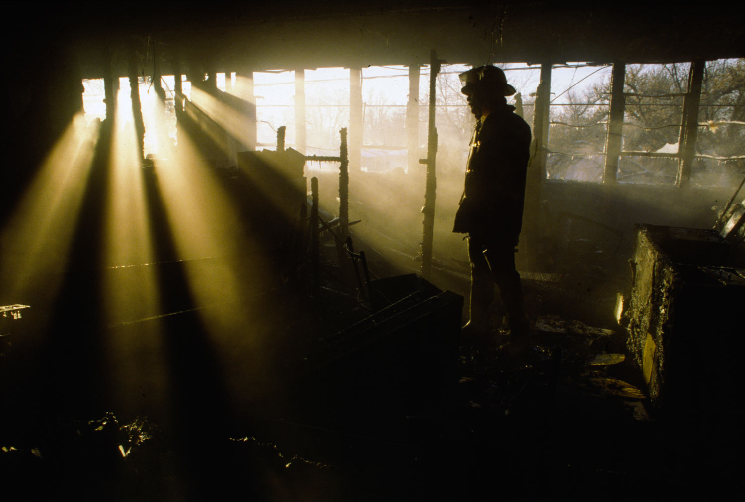 Broadwater Center fire, January 4, 1988